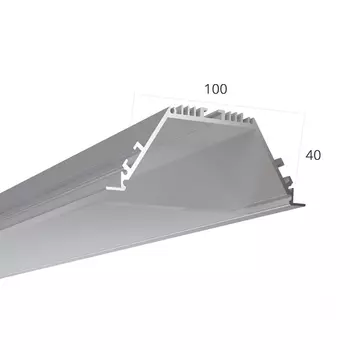 Встраиваемый профиль для светодиодной ленты 6063 0243610