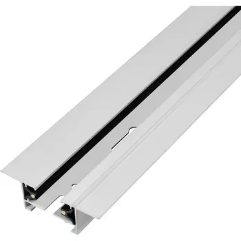 Встраиваемый шинопровод под гипсокартон однофазный металл/медь, белый, 1 метр Escada Prima ESTR10008