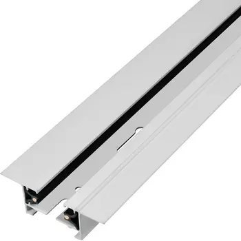 Встраиваемый шинопровод под гипсокартон однофазный металл/медь, белый, 2 метра Escada Prima ESTR10010