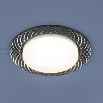 Встраиваемый светильник 1071 GX53 BK черный (Elektrostandard)