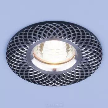 Встраиваемый светильник BK черный Elektrostandard 2006 MR16