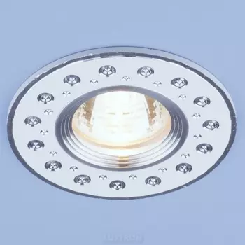 Встраиваемый светильник WH белый Elektrostandard 2008 MR16