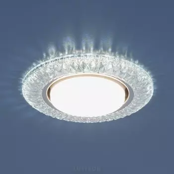 Встраиваемый светильник прозрачный Elektrostandard 3020 GX53 CL