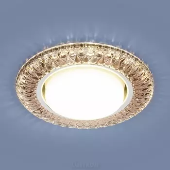 Встраиваемый светильник GC тонированный Elektrostandard 3020 GX53