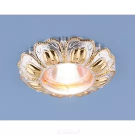 Встраиваемый светильник 7215 MR16 PSG перламутровый/золото (Elektrostandard)