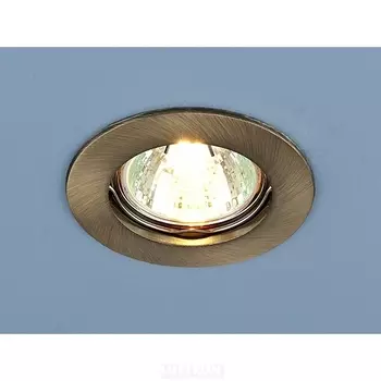 Встраиваемый светильник SB (бронза) Elektrostandard 863 MR16 бронза