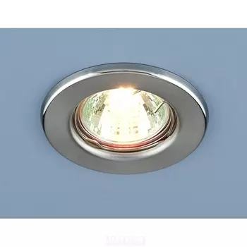 Встраиваемый светильник SC (хром матовый) Elektrostandard 9210 MR16 SCH хром сатинированный