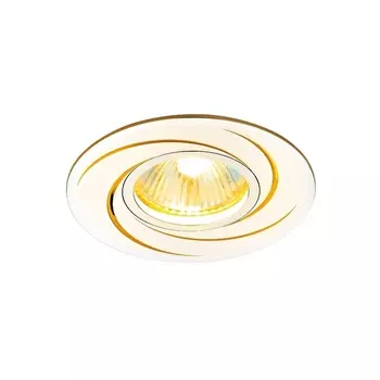 Встраиваемый светильник A506 AL/G Ambrella Алюминий С Узором