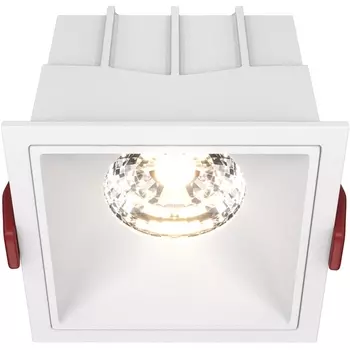 Встраиваемый светильник Alfa LED 3000K 1x15Вт 36° Dim Triac Maytoni Technical DL043-01-15W3K-D-SQ-W