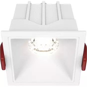 Встраиваемый светильник Alfa LED 4000K 1x10Вт 36° Maytoni Technical DL043-01-10W4K-SQ-W