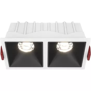 Встраиваемый светильник Alfa LED 4000K 2x10Вт 36° Dim Triac Maytoni Technical DL043-02-10W4K-D-SQ-WB
