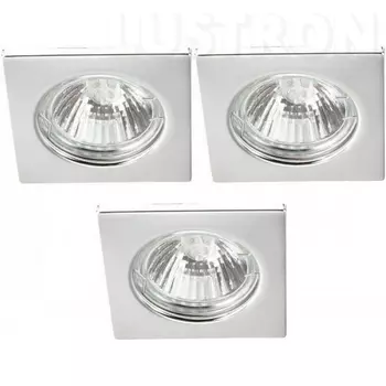 Встраиваемый светильник Arte Lamp Quadratisch A2210PL-3CC