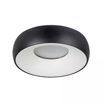 Встраиваемый светильник круглый Arte Lamp Heze A6665PL-1BK