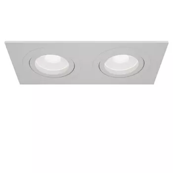 Встраиваемый светильник Atom GU10 2x50Вт Maytoni Technical DL024-2-02W