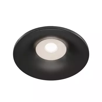 Встраиваемый светильник круглый Maytoni Barret DL041-01B