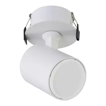 Встраиваемый светильник круглый Crystal Lux CLT 017C WH