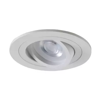 Встраиваемый светильник круглый Crystal Lux CLT 001C1 WH