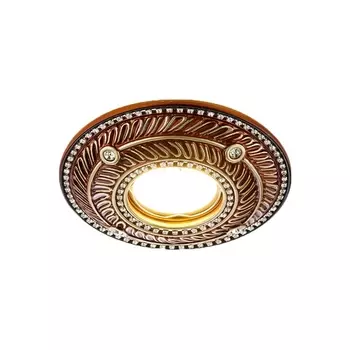 Встраиваемый светильник D4468 BR Ambrella Дизайн С Узором И Орнаментом Гипс
