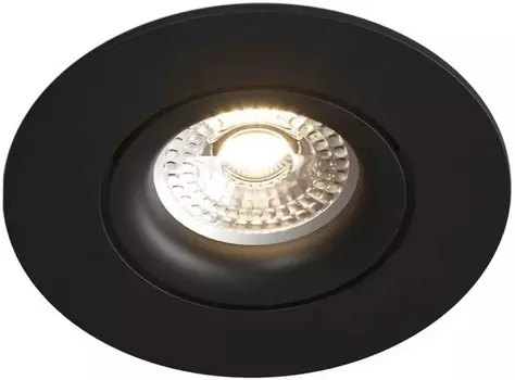 Встраиваемый светильник круглый Denkirs DK2037 DK2037-BK