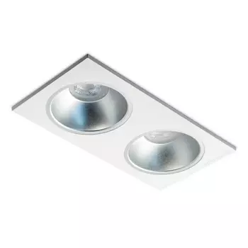 Встраиваемый светильник DIP 2 White/Aluminium RAUMBERG Dip Dip2WhAlu Raumberg