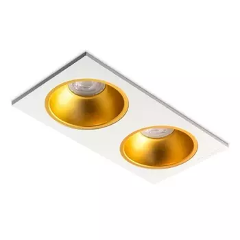 Встраиваемый светильник DIP 2 White/Gold RAUMBERG Dip Dip2WhGd Raumberg