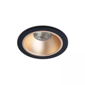 Встраиваемый светильник DIP R Black/Shampagne RAUMBERG Dip DipRBkSh Raumberg