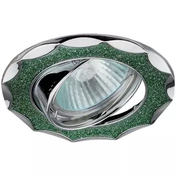 Встраиваемый светильник круглый DK17 CH/SH GR ЭРА