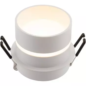 Встраиваемый светильник круглый IP44 Denkirs DK2404 DK2404-WH