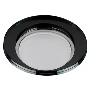 Встраиваемый светильник круглый DK80 BK ЭРА