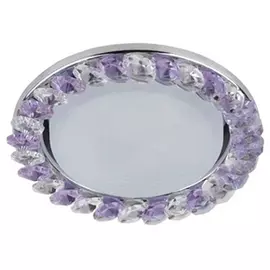 Встраиваемый светильник DK85 CH/WH+PU ЭРА