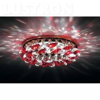 Встраиваемый светильник Donolux Downlight DL061.79.1/6 crystal/red