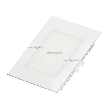 Светильник встраиваемый LED DL-120x120M-9W Warm White (Arlight, IP40 Металл, 3 года) 020127