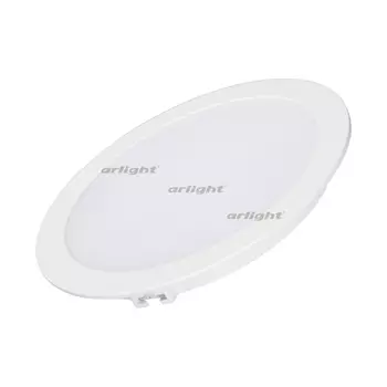 Светильник встраиваемый LED DL-BL180-18W Warm White (Arlight, IP40 Металл, 3 года) 021441