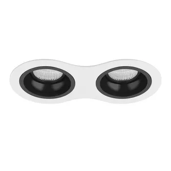 Встраиваемый светильник круглый Lightstar Domino D6260707