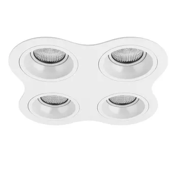 Встраиваемый светильник круглый Lightstar Domino D64606060606