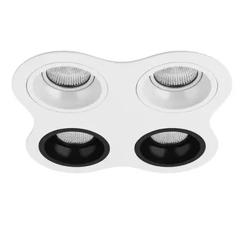 Встраиваемый светильник круглый Lightstar Domino D64606060707