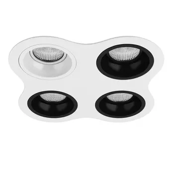 Встраиваемый светильник круглый Lightstar Domino D64606070707