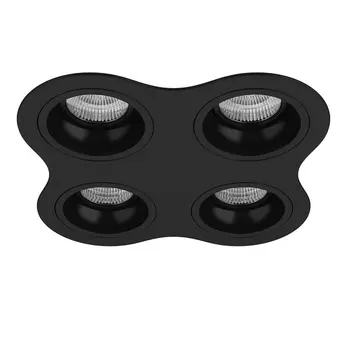 Встраиваемый светильник круглый Lightstar Domino D64707070707