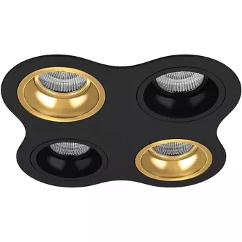 Встраиваемый светильник круглый (214647+214603+214607+214603+214607) Lightstar Domino D64703070307