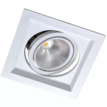 Встраиваемый светильник светодиодный IP22 Donolux Atom DL18893/01 White SQ