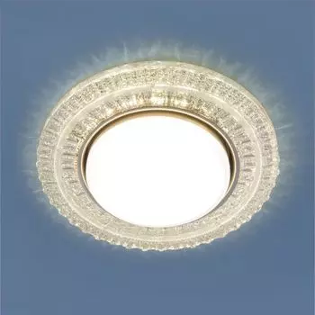 Встраиваемый светильник Elektrostandard 3028 GX53 CL прозрачный