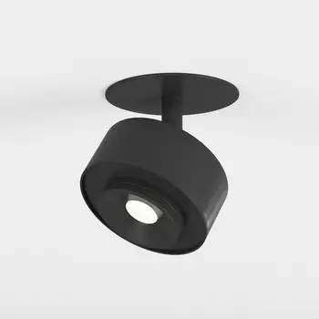 Встраиваемый светильник круглый светодиодный Elektrostandard Only 25089/LED 6W 4000K чёрный