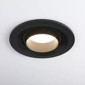 Встраиваемый светильник Elektrostandard Zoom 9920 LED 15W 3000K черный