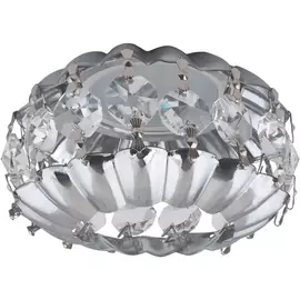 Встраиваемый светильник DLS-F103 GU5.3 CHROME/CLEAR Fametto Fiore