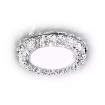 Встраиваемый светильник G255 Ambrella Gx53+led CH