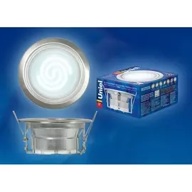 Встраиваемый светильник GX53/H-2R SILVER (Uniel)