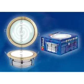 Встраиваемый светильник GX70/H-6R GOLD (Uniel)