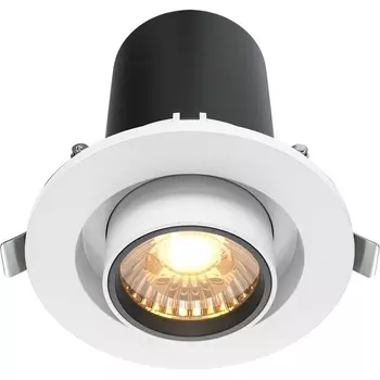 Встраиваемый светильник Hidden 3000K 1x10W 36° LED Maytoni Technical DL045-01-10W3K-W
