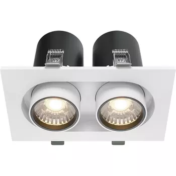 Встраиваемый светильник Hidden 4000K 2x10W 36° LED Maytoni Technical DL045-02-10W4K-W