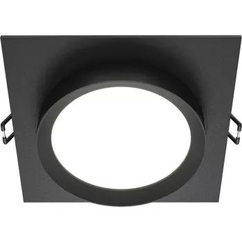 Встраиваемый светильник круглый Hoop GX53 1x15Вт Maytoni Technical DL086-GX53-SQ-B
